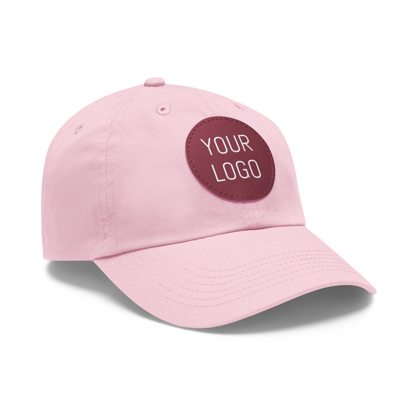 Dad Hat with Leather Patch Personalized for Events & Promotions