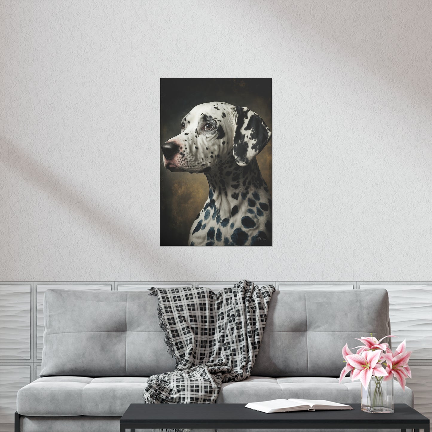 Dalmatian Dog Premium Matte Vertical Posters