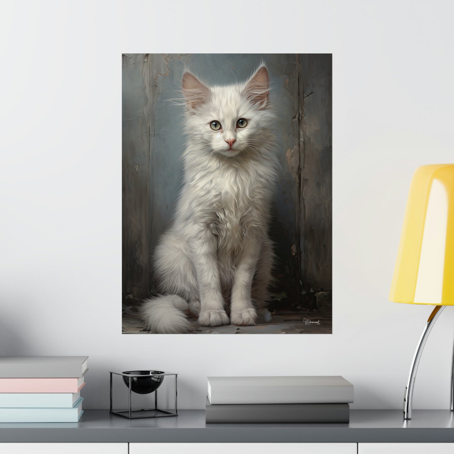 Street Kitten Premium Matte Vertical Posters