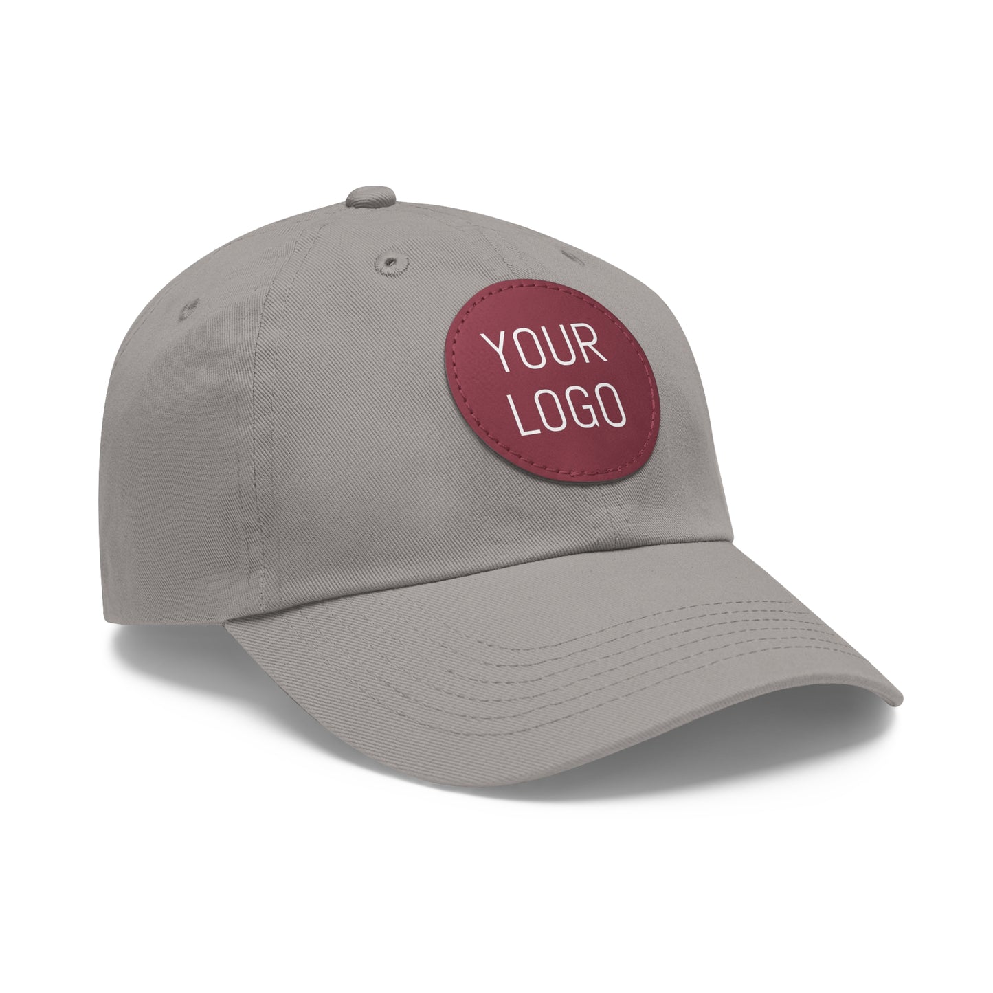 Dad Hat with Leather Patch Personalized for Events & Promotions