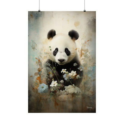 Panda Premium Matte Vertical Posters