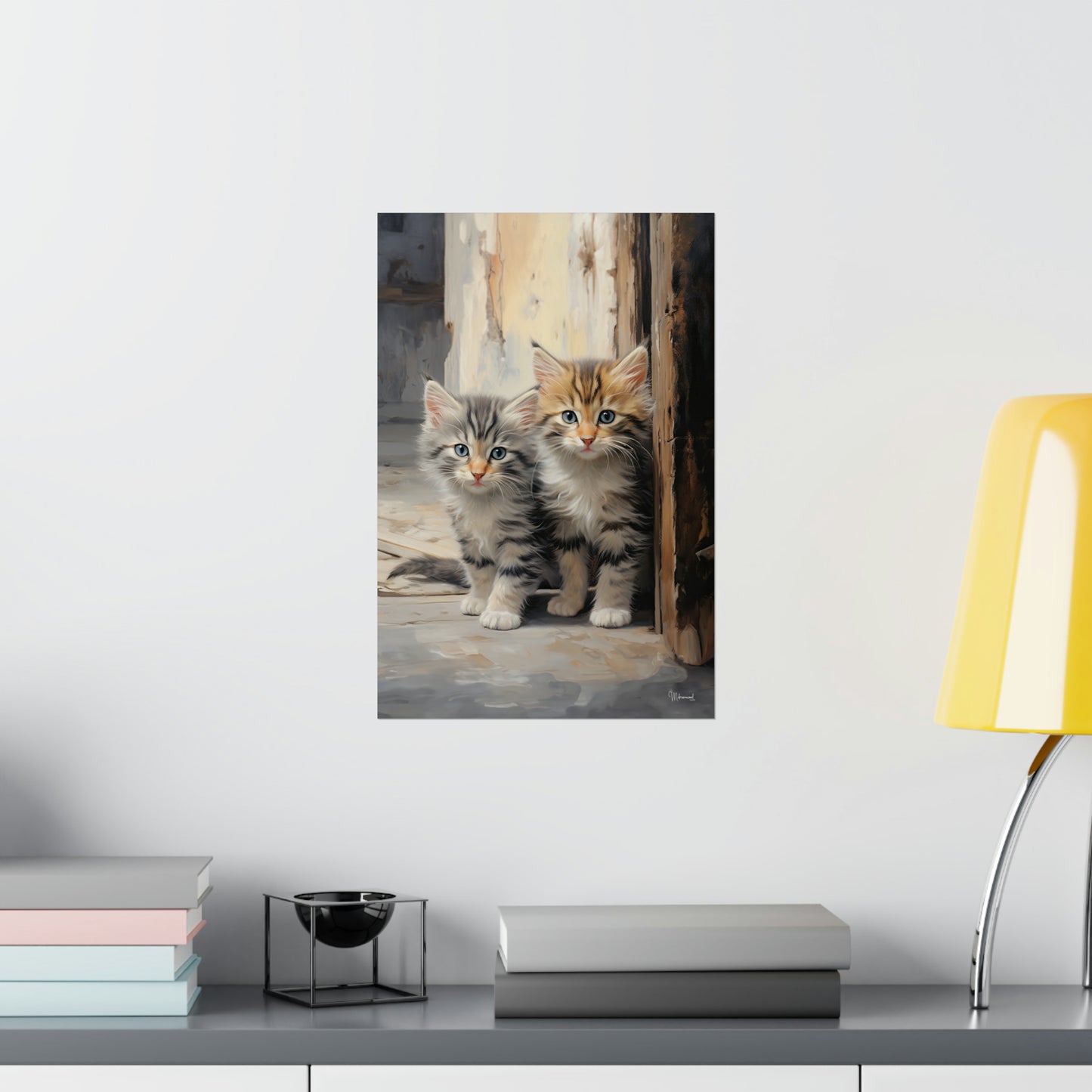 Street Kittens Premium Matte Vertical Posters