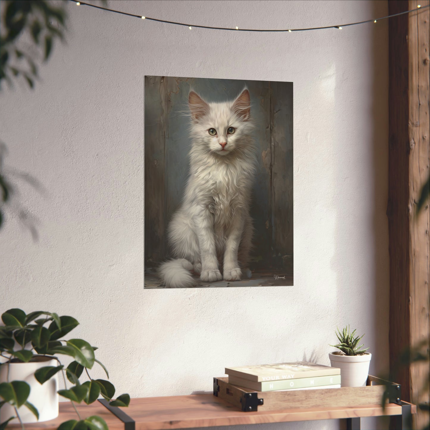 Street Kitten Premium Matte Vertical Posters