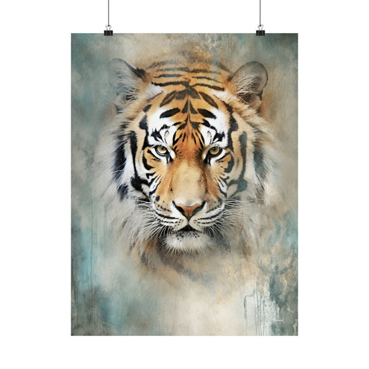 Tiger Premium Matte Vertical Posters