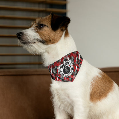 Sassy Pet's Master of Disaster Pet Bandana Collar