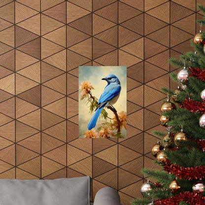 Scrub Jay Premium Matte Vertical Posters