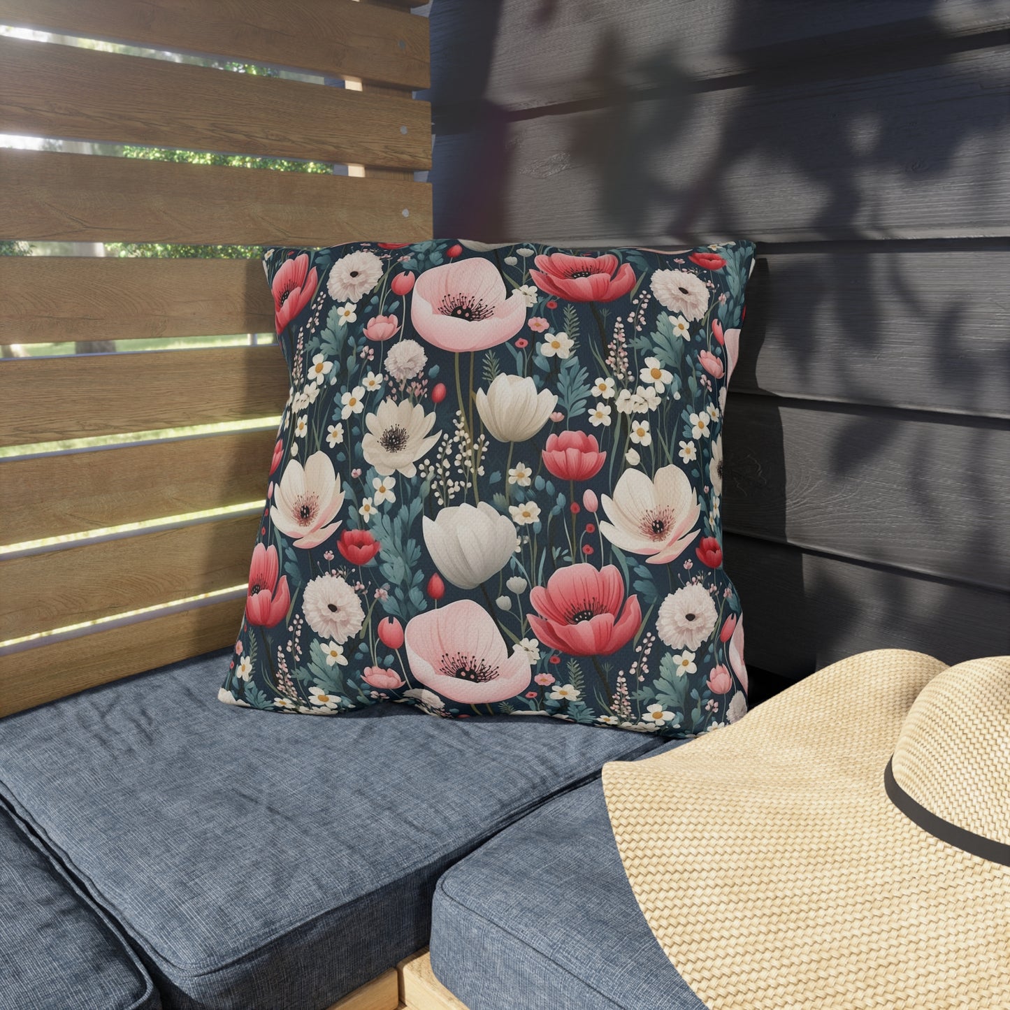 Poppy Field Outdoor Pillows