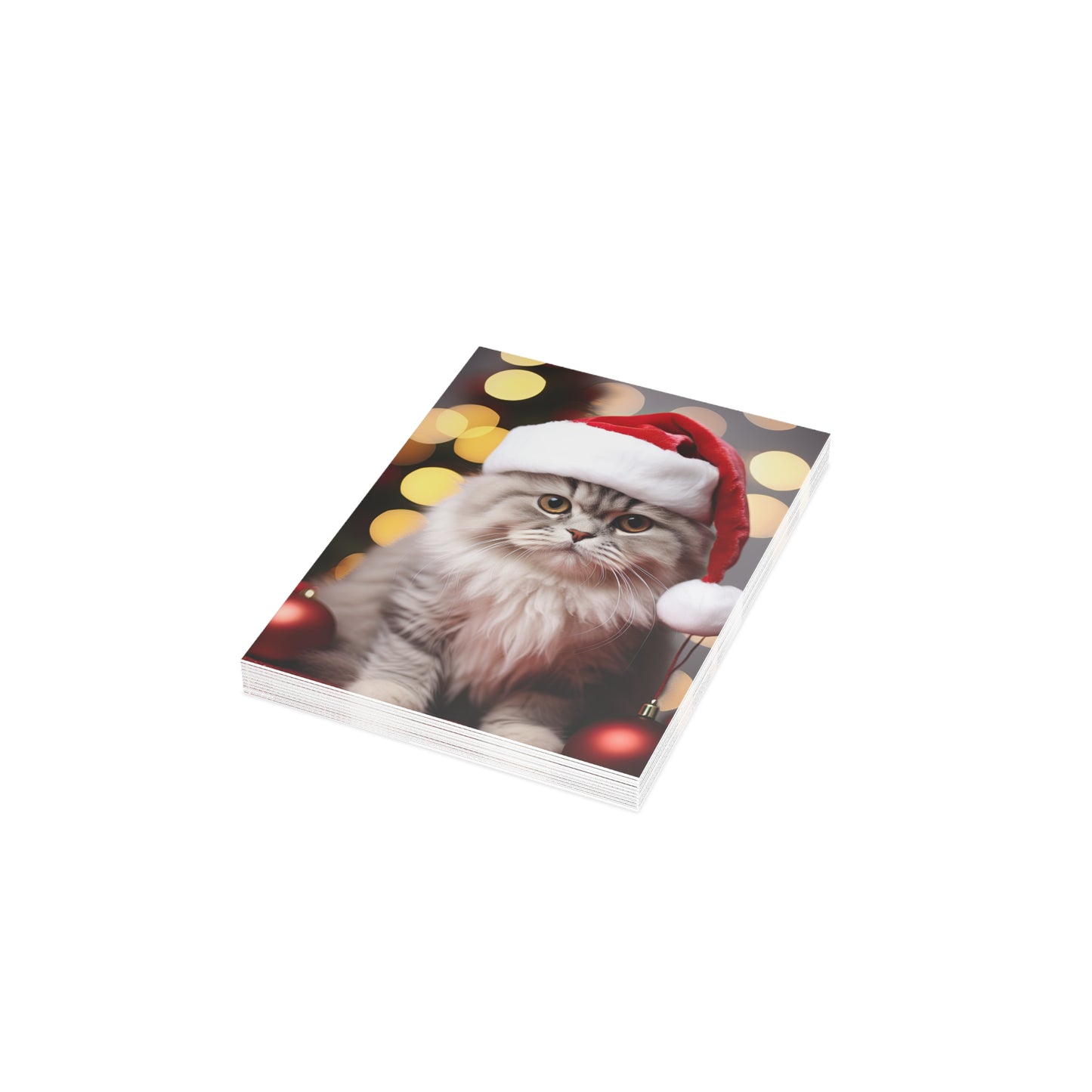 Santa's Here Christmas Greeting Cards (1, 10, 30, and 50pcs)