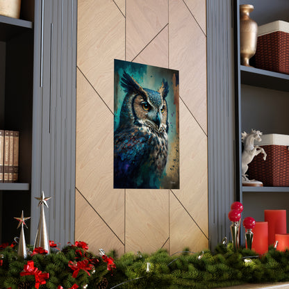 Owl Premium Matte Poster