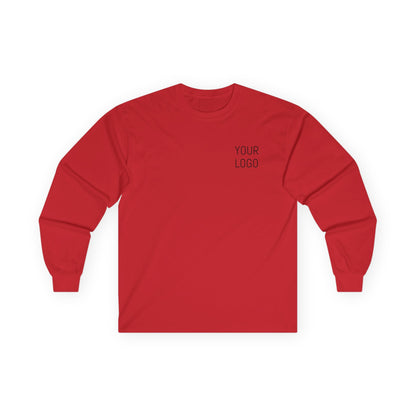 Unisex Ultra Cotton Long Sleeve Tee Personalized for Events & Promotions