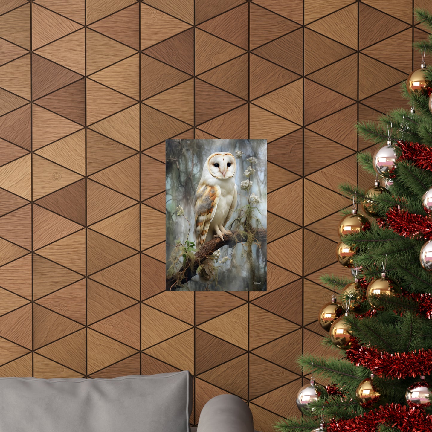 Florida Barn Owl Premium Matte Vertical Posters