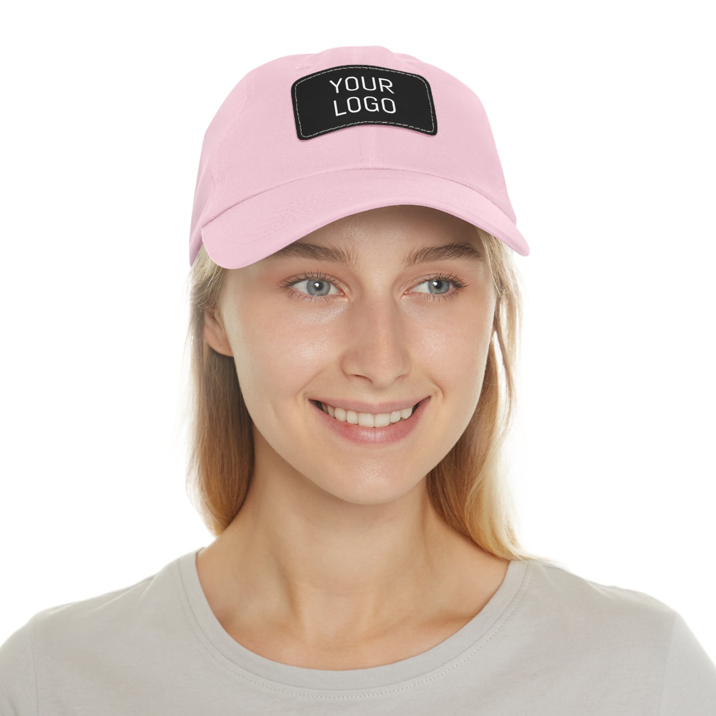 Dad Hat Leather Patch Personalized for Events & Promotions