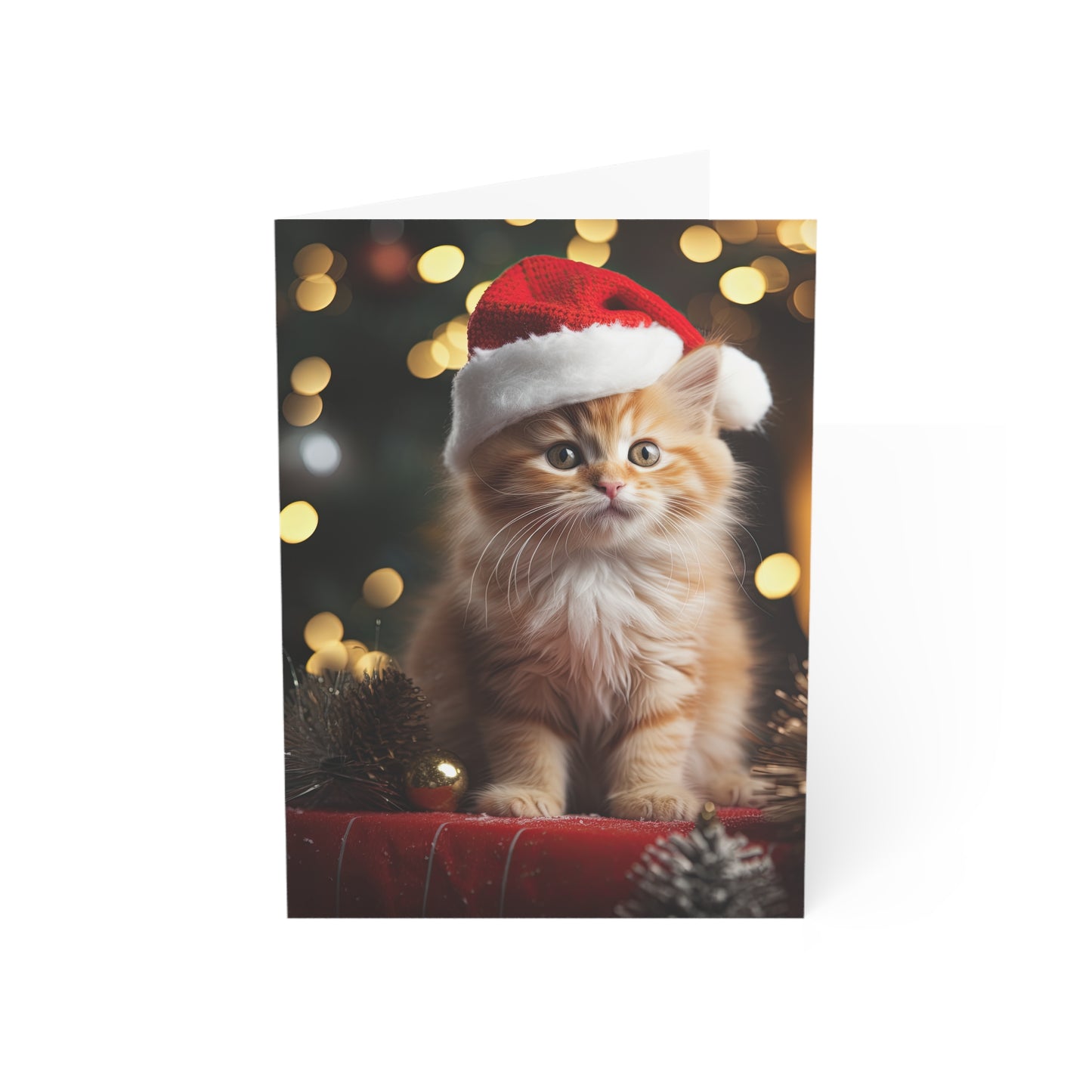 Santa's Here Christmas Greeting Cards (1, 10, 30, and 50pcs)