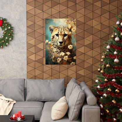 Cheetah Premium Matte Vertical Posters