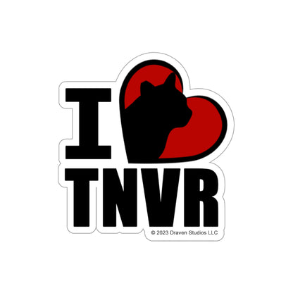 I Heart TNVR Kiss-Cut Stickers