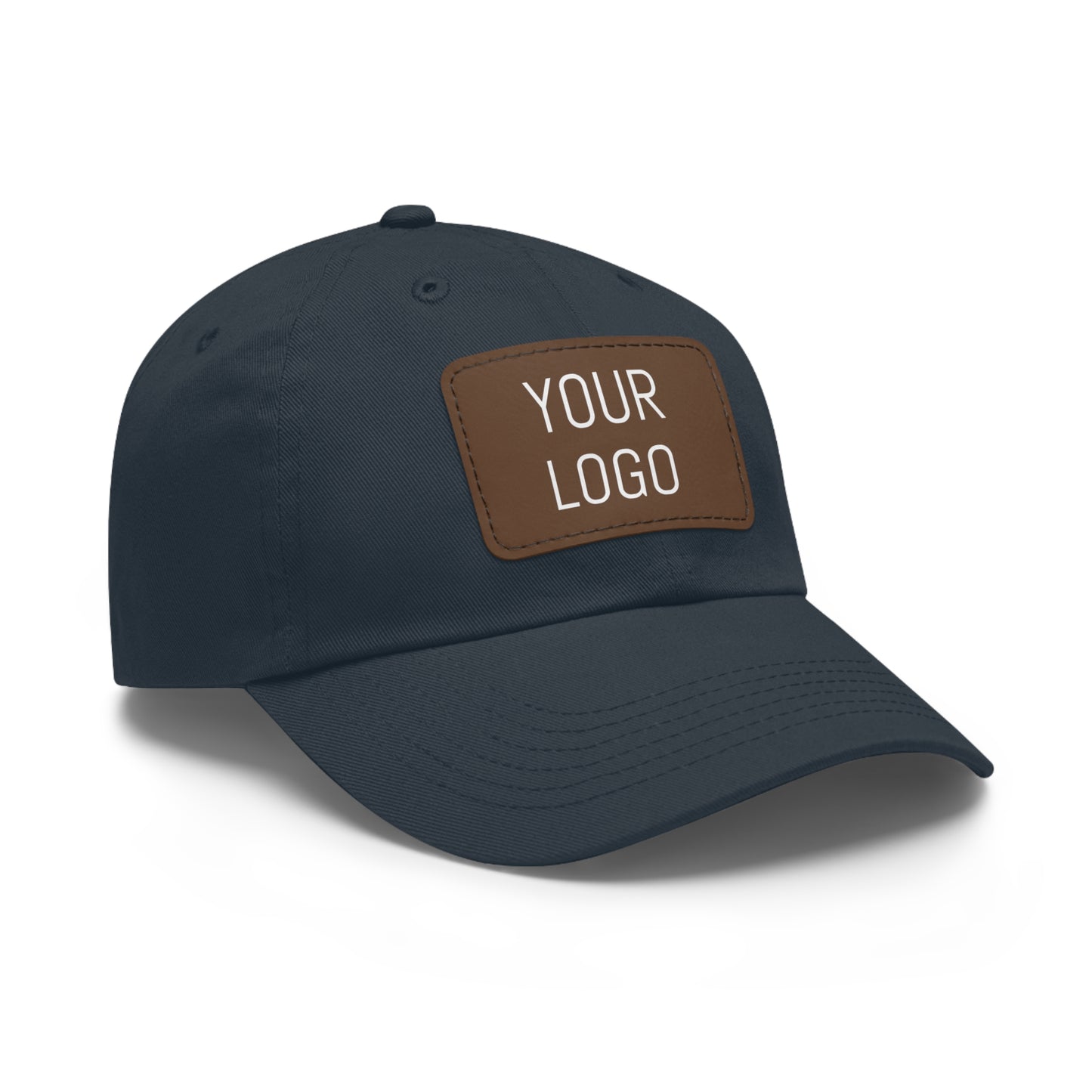 Dad Hat Leather Patch Personalized for Events & Promotions