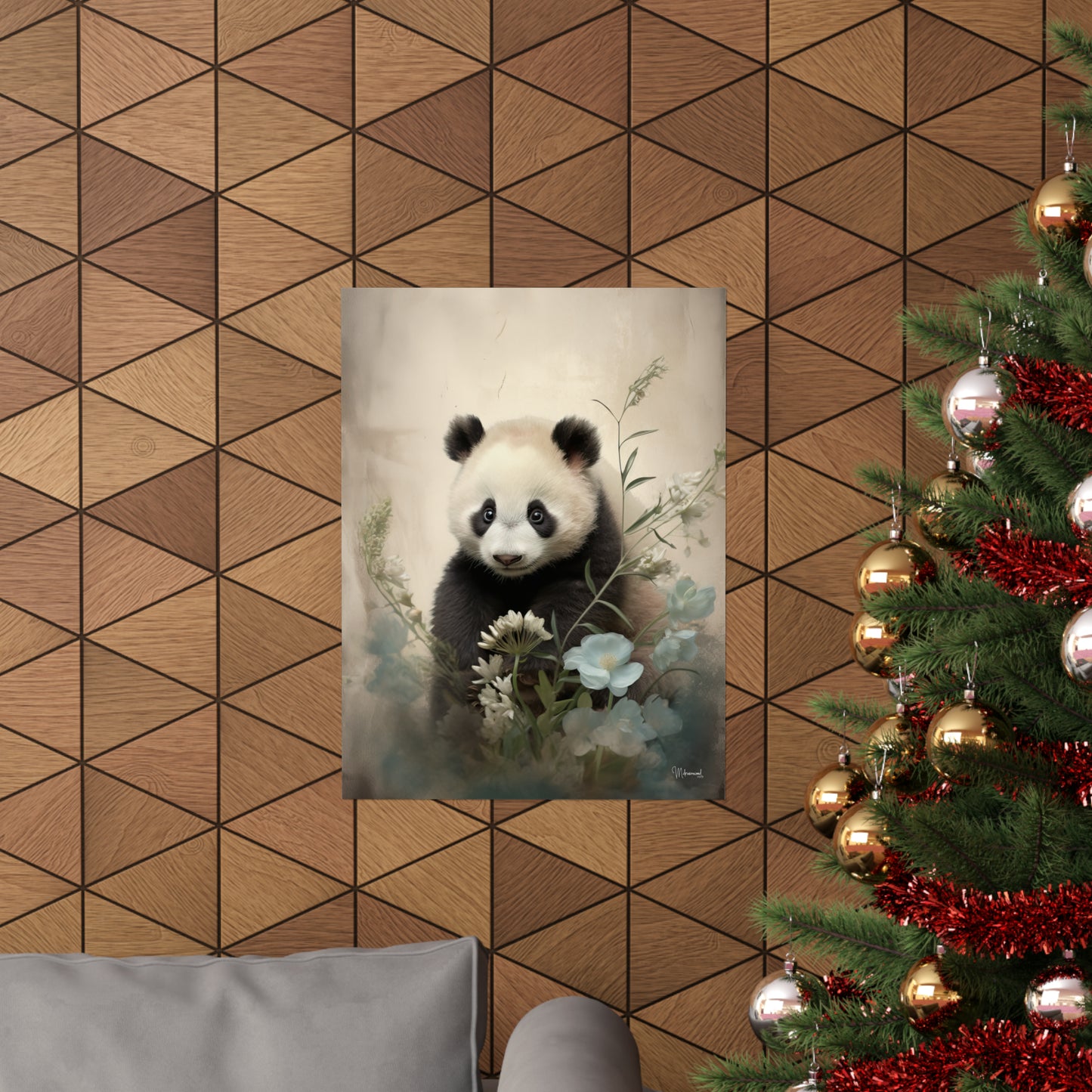 Panda Premium Matte Vertical Posters