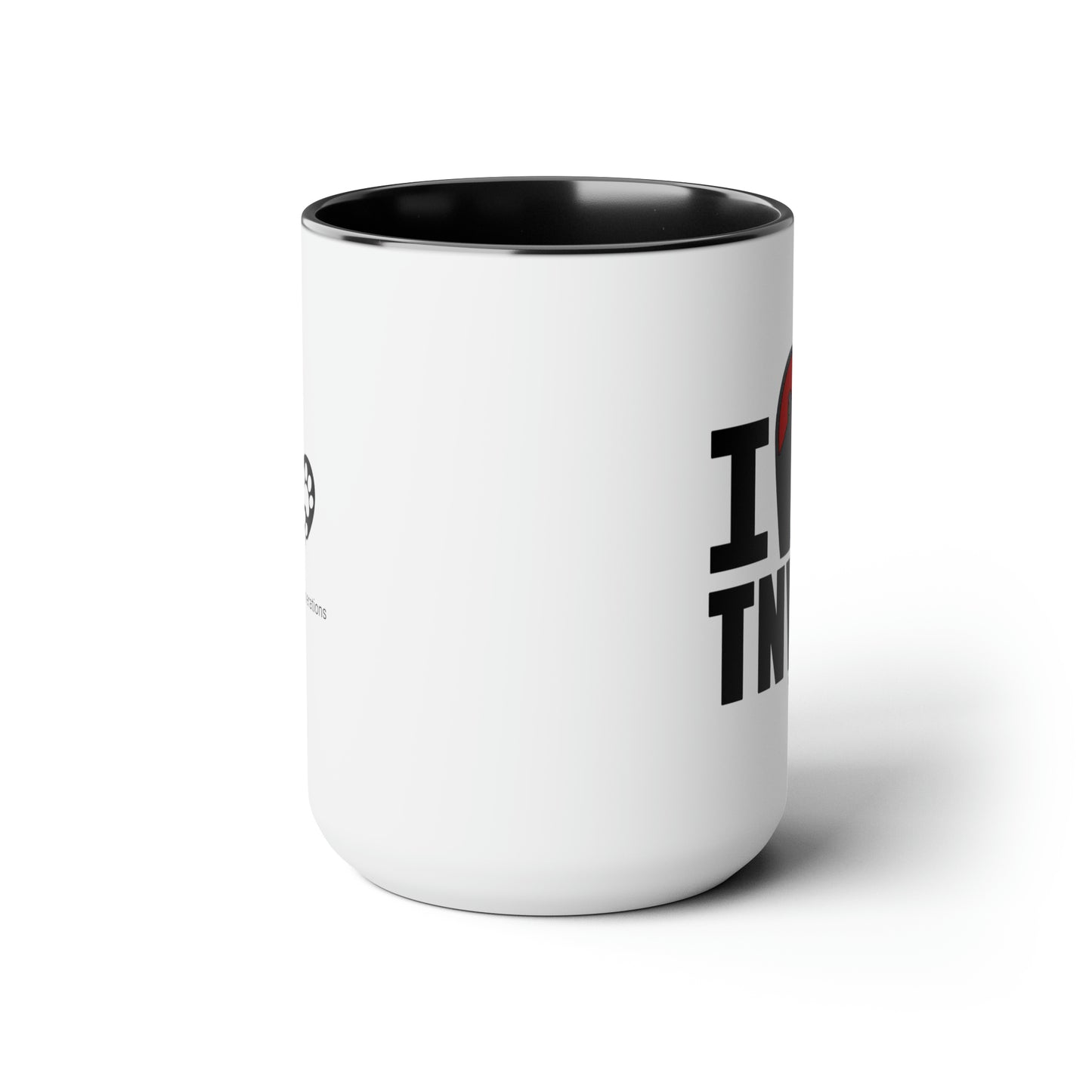 I Heart TNVR Two-Tone Coffee Mugs, 15oz