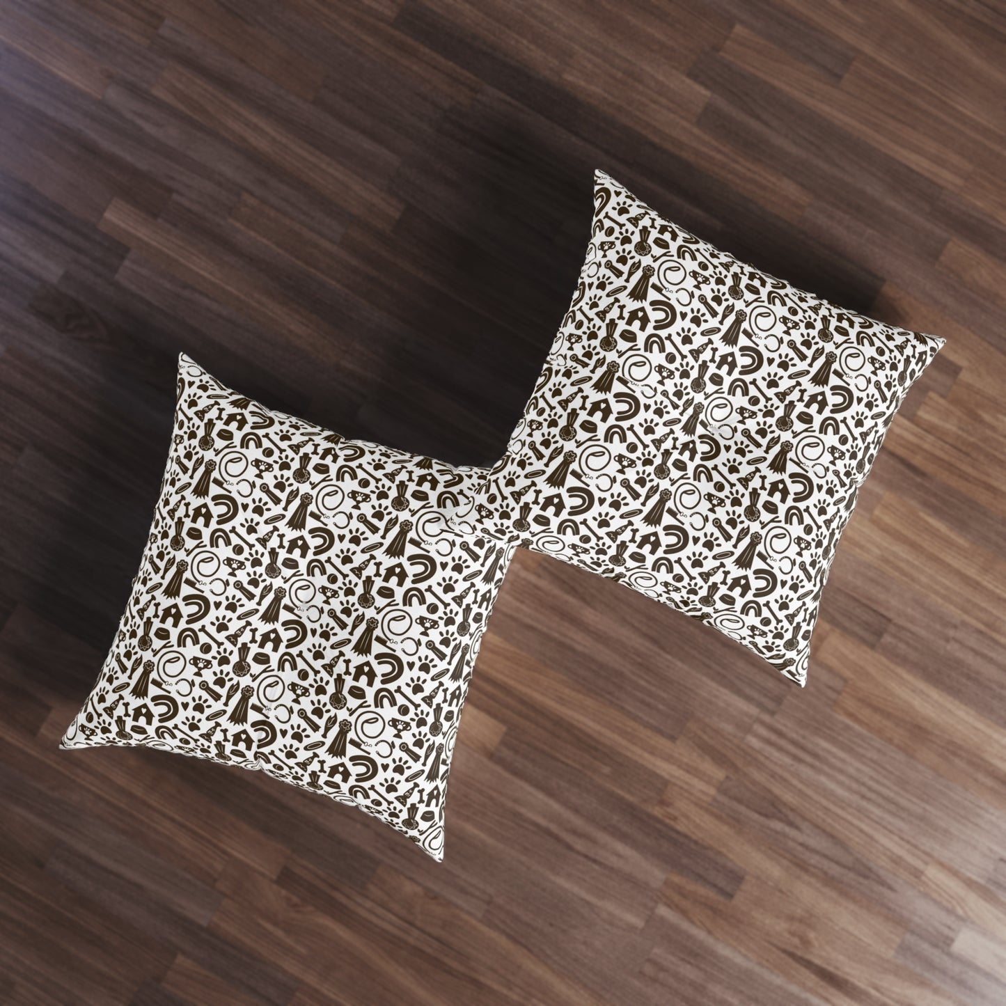 Sassy Pet's Champion Tufted Floor Pillow, Square