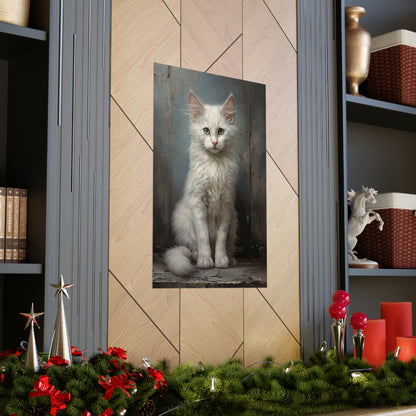 Street Kitten Premium Matte Vertical Posters