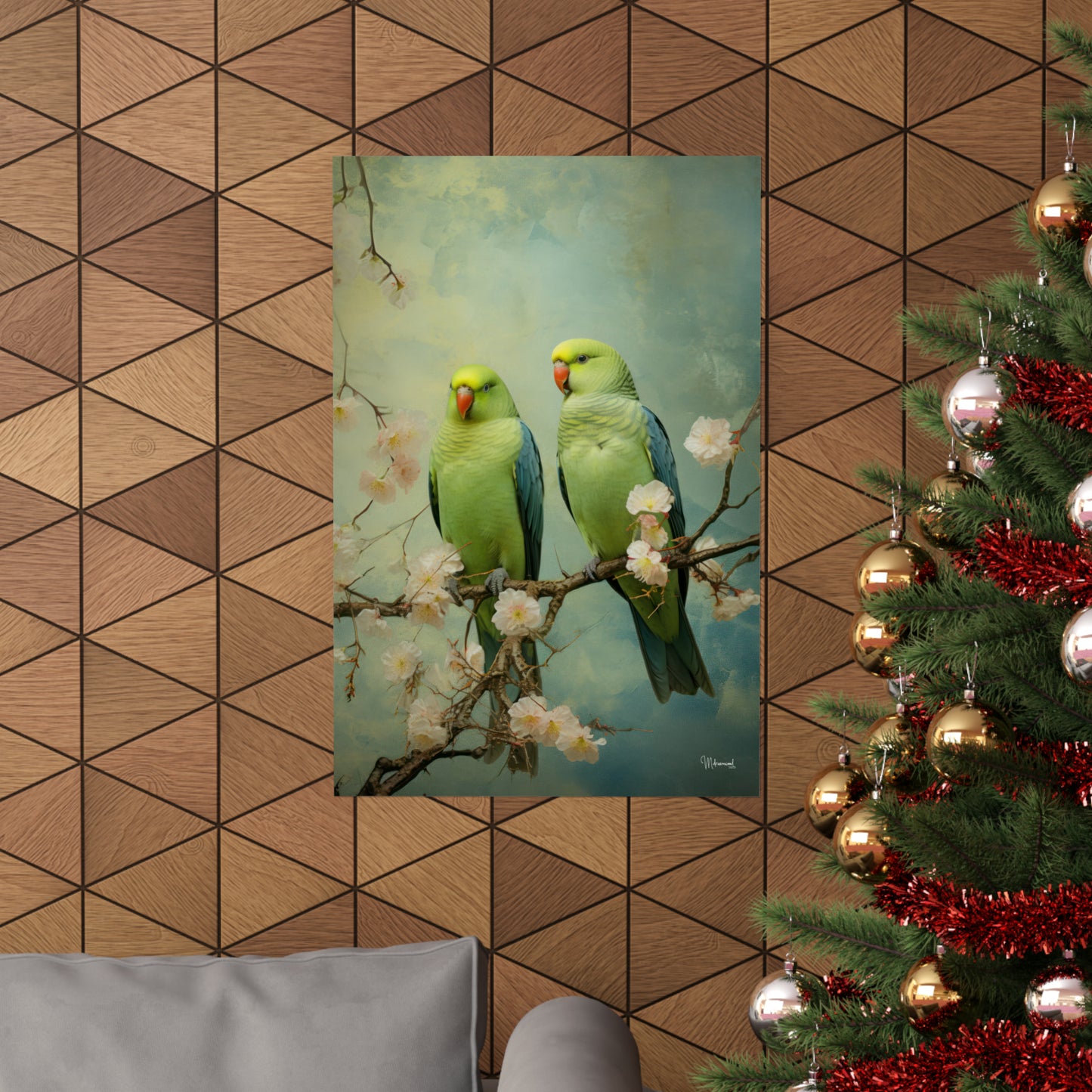 Parrot Premium Matte Vertical Posters