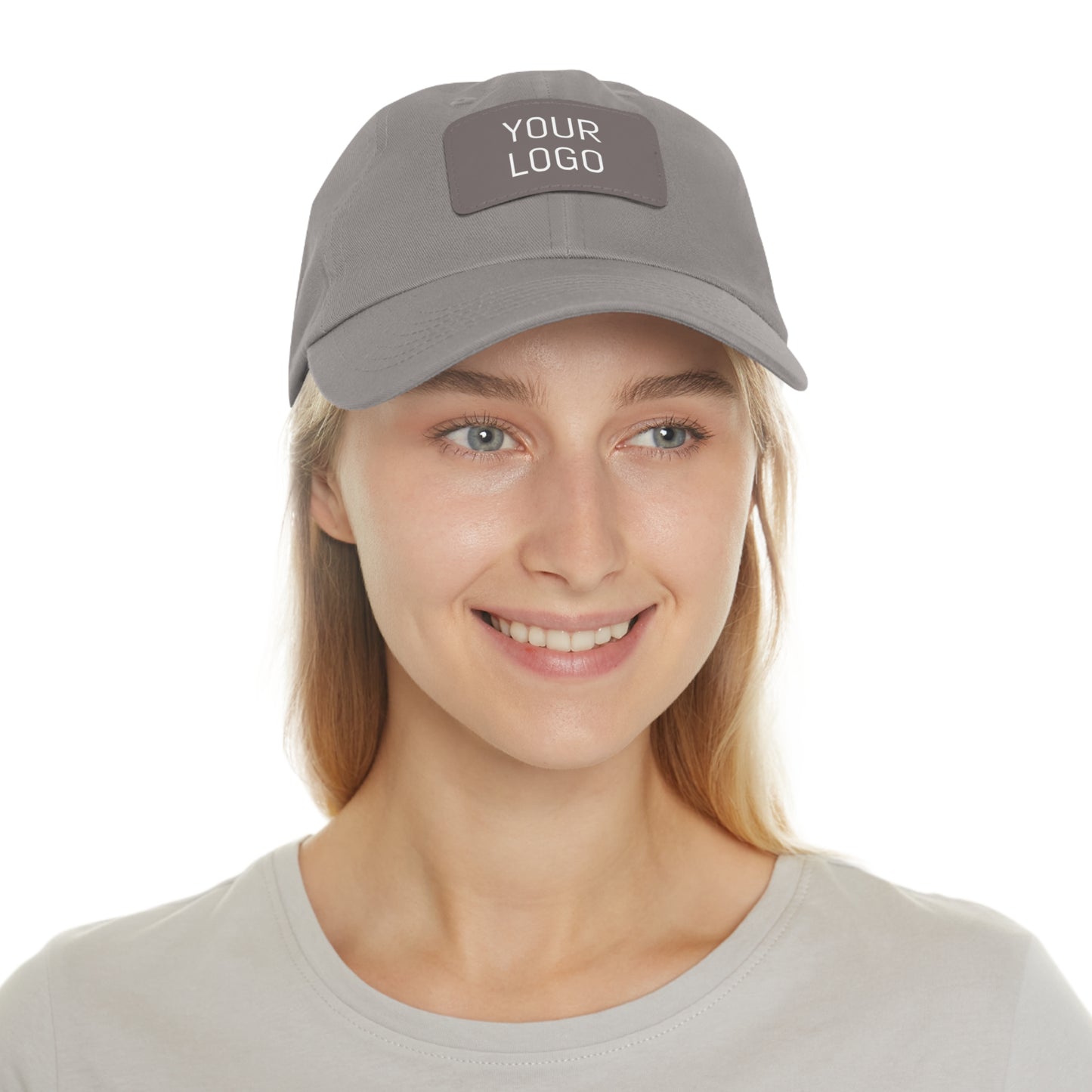 Dad Hat Leather Patch Personalized for Events & Promotions