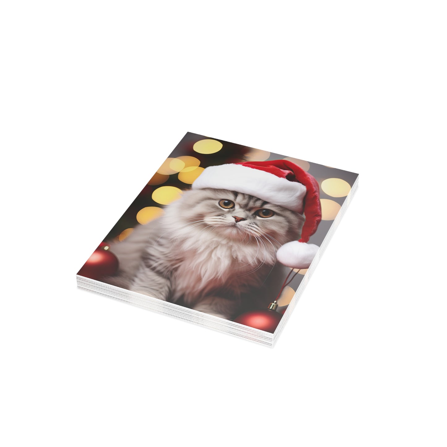 Santa's Here Christmas Greeting Cards (1, 10, 30, and 50pcs)