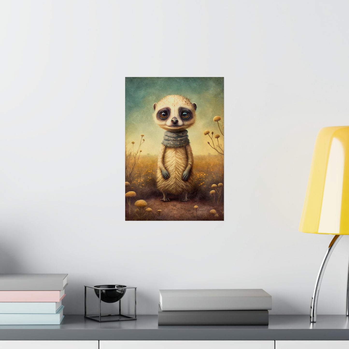 Safari Kids Collection- Mercat Premium Matte Vertical Posters