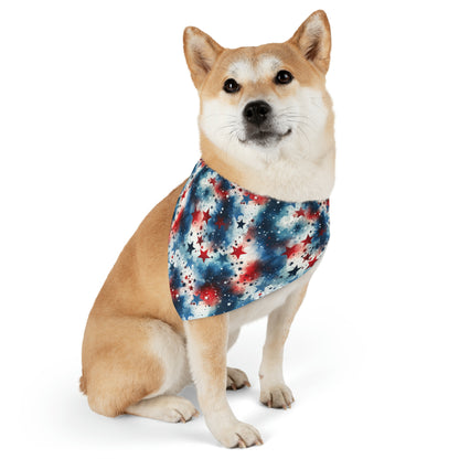 Sassy Pet's Patriotic Pup Pet Bandana Collar