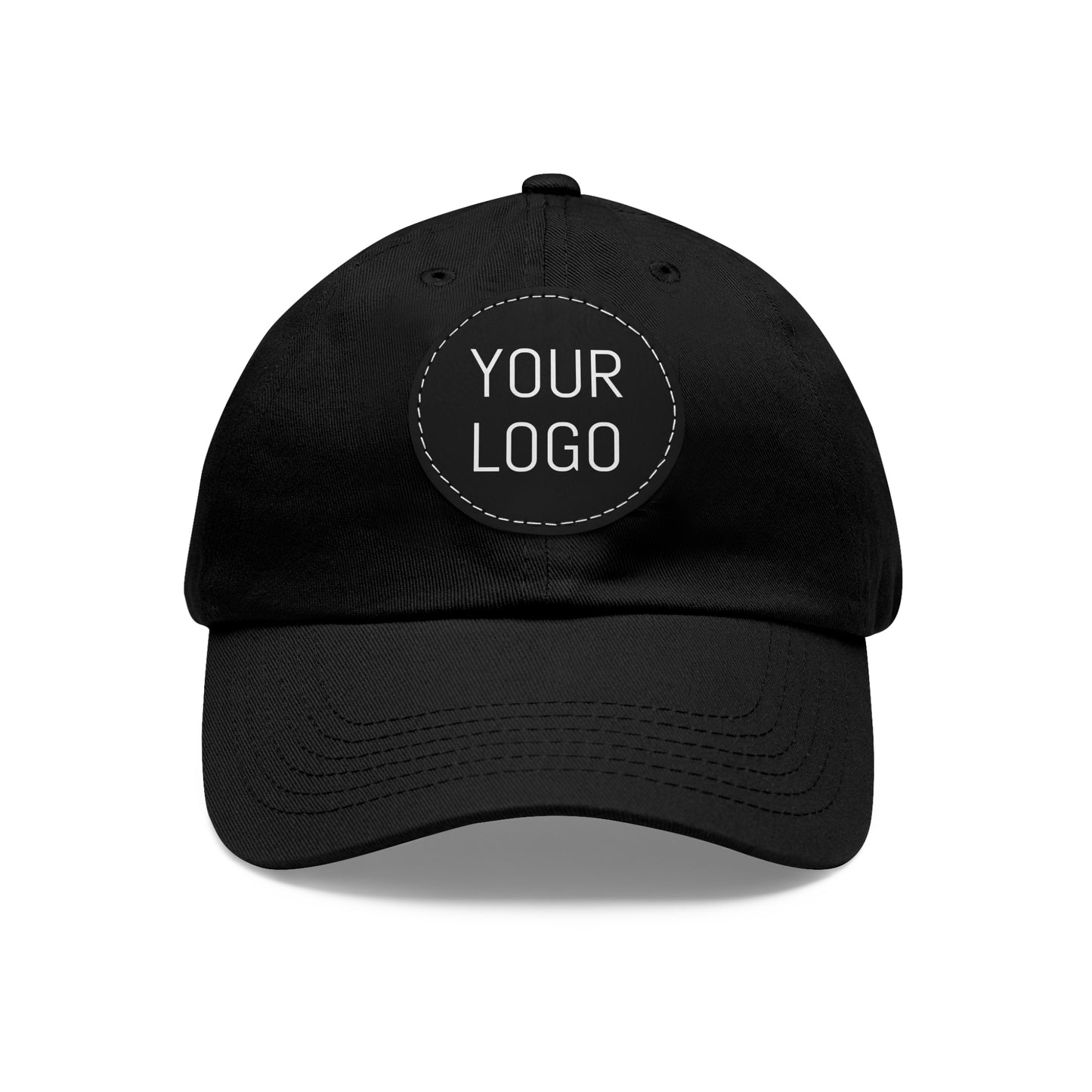 Dad Hat with Leather Patch Personalized for Events & Promotions