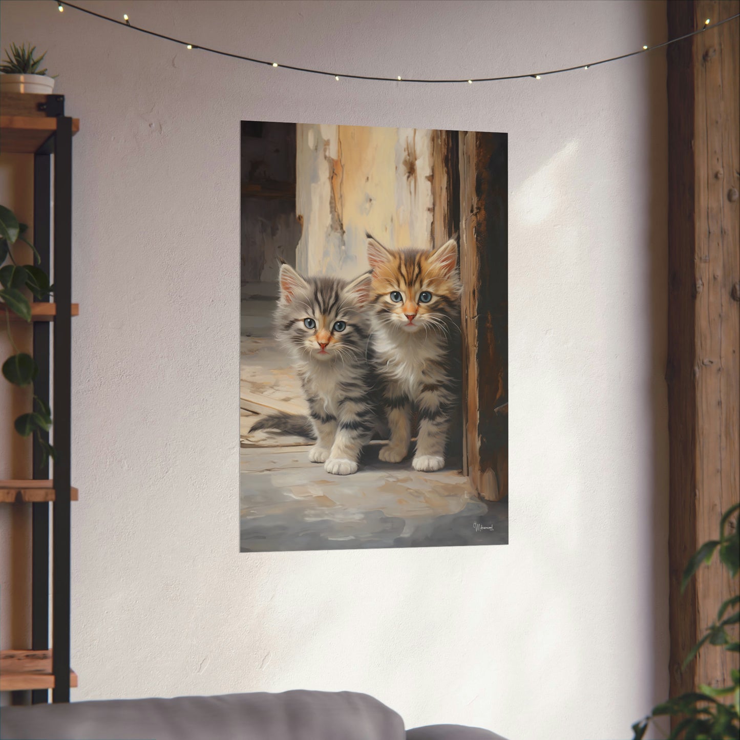 Street Kittens Premium Matte Vertical Posters