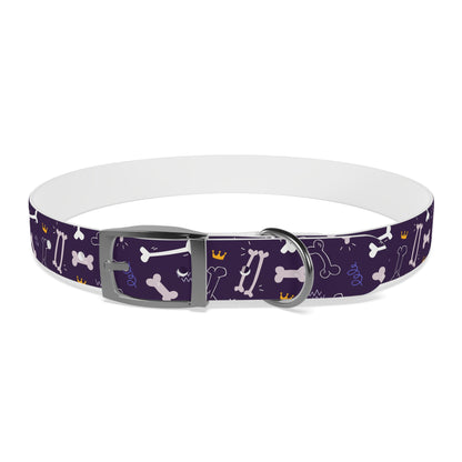 Sassy Pet's Purple Bones Collar