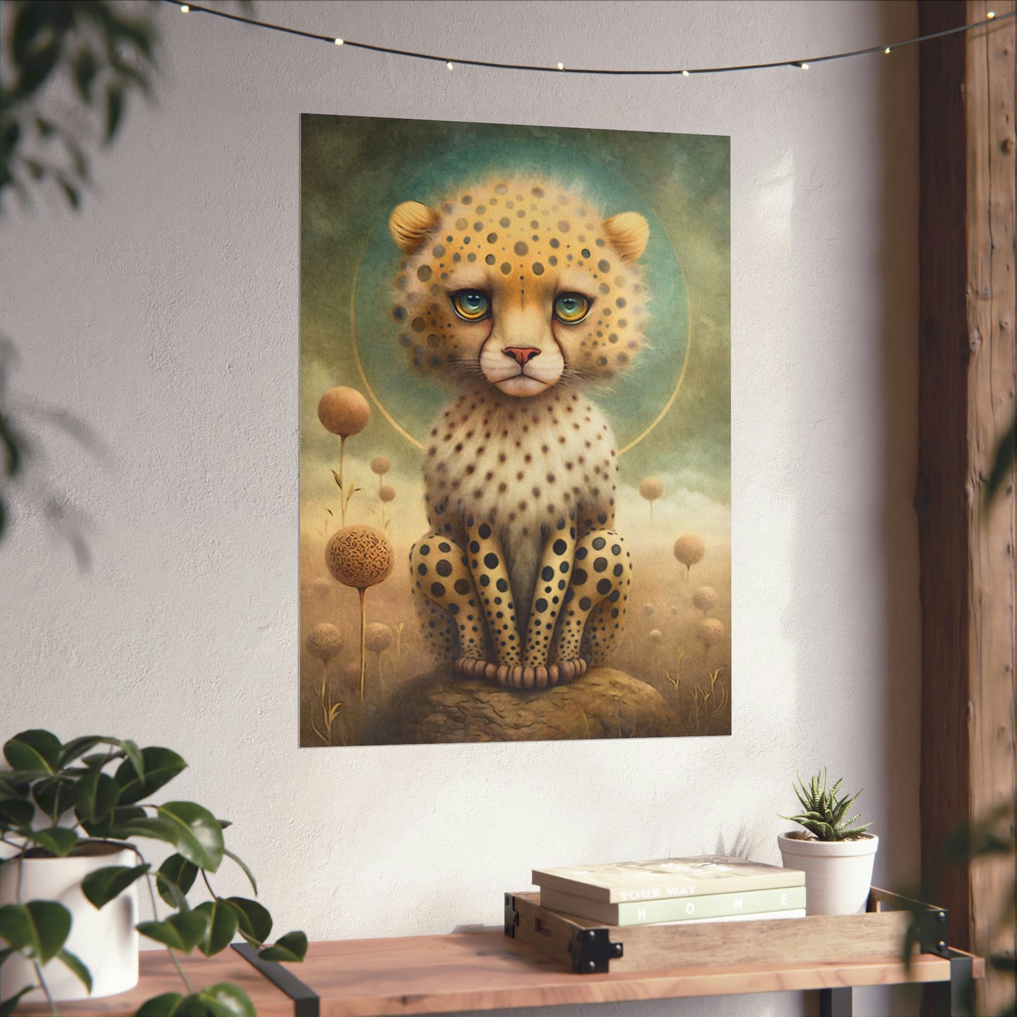 Safari Kids Collection- Cheetah Premium Matte Vertical Posters