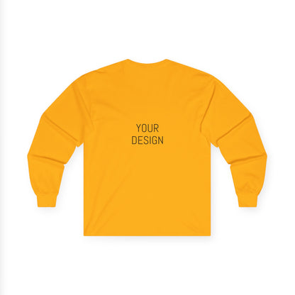 Unisex Ultra Cotton Long Sleeve Tee Personalized for Events & Promotions