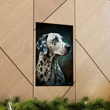 Dalmatian Dog Premium Matte Vertical Posters