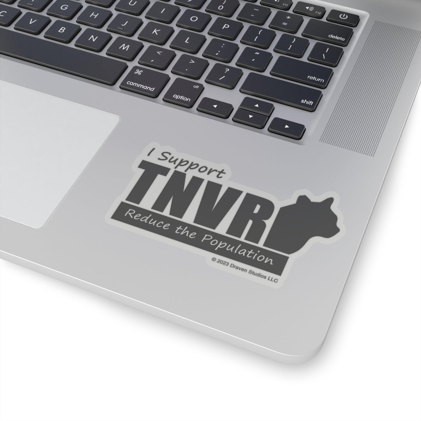 I support TNVR Kiss-Cut Stickers