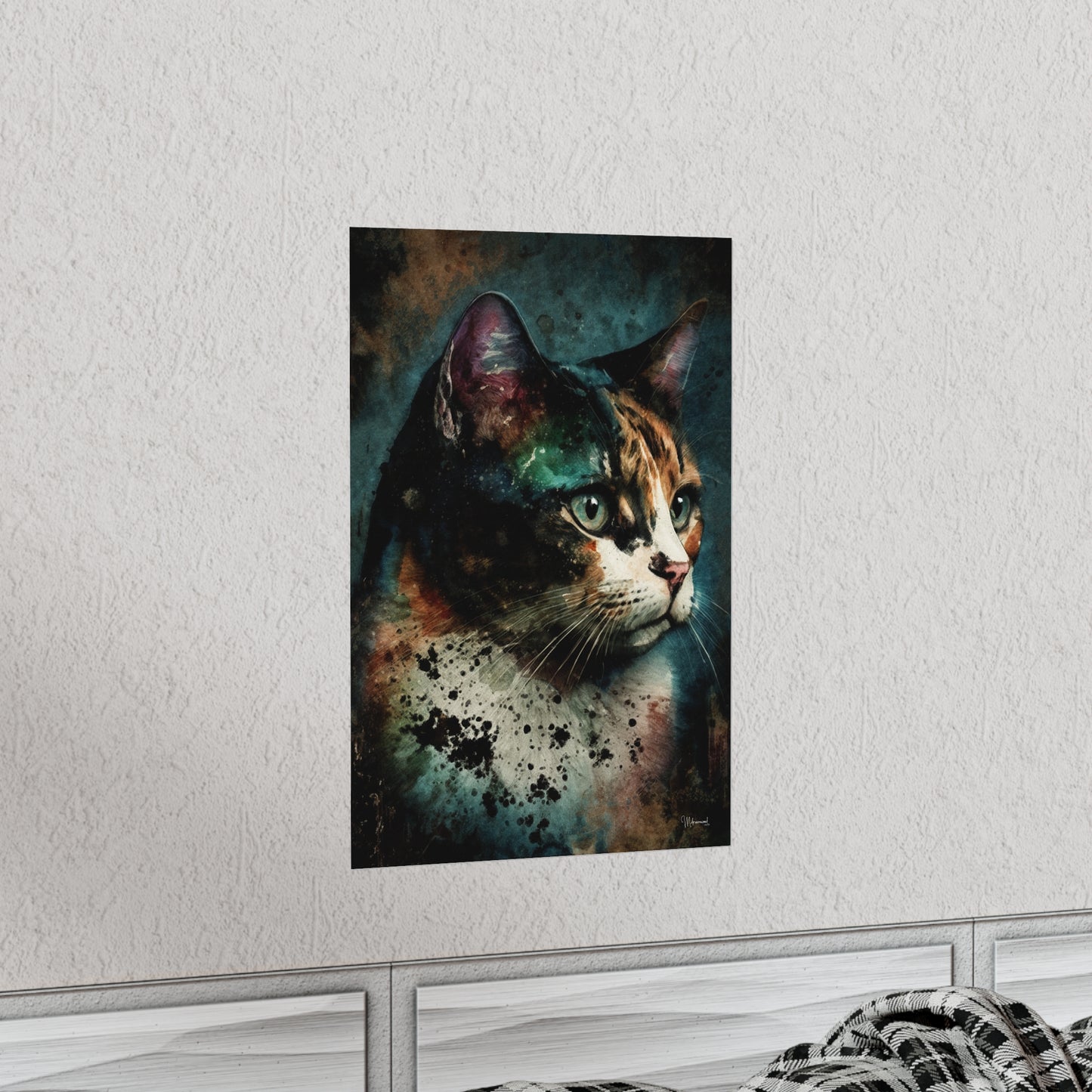 Calico Cat Premium Matte Vertical Posters