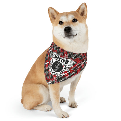 Sassy Pet's Master of Disaster Pet Bandana Collar