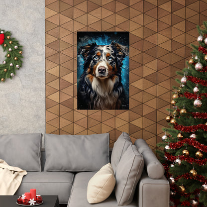 Australian Shepherd Premium Matte Vertical Posters