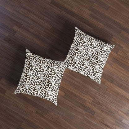 Sassy Pet's Champion Tufted Floor Pillow, Square