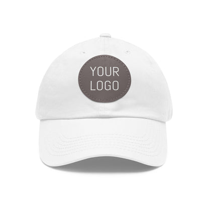 Dad Hat with Leather Patch Personalized for Events & Promotions