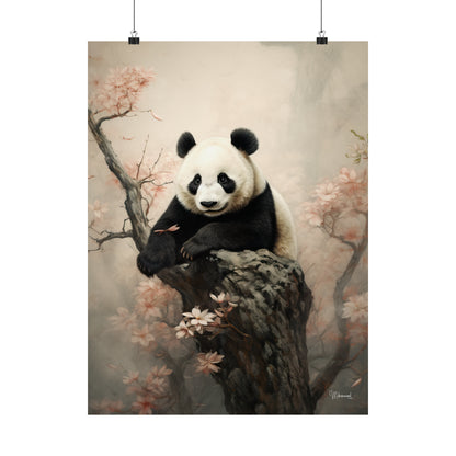 Panda Premium Matte Vertical Posters