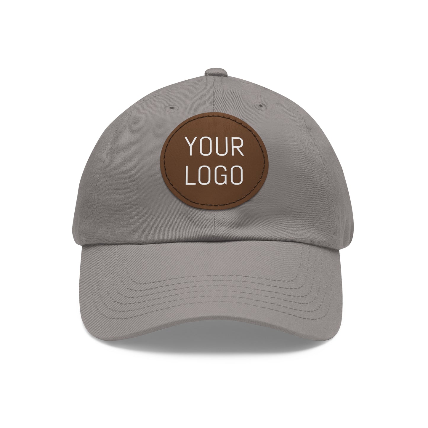 Dad Hat with Leather Patch Personalized for Events & Promotions