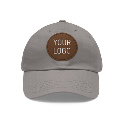 Dad Hat with Leather Patch Personalized for Events & Promotions