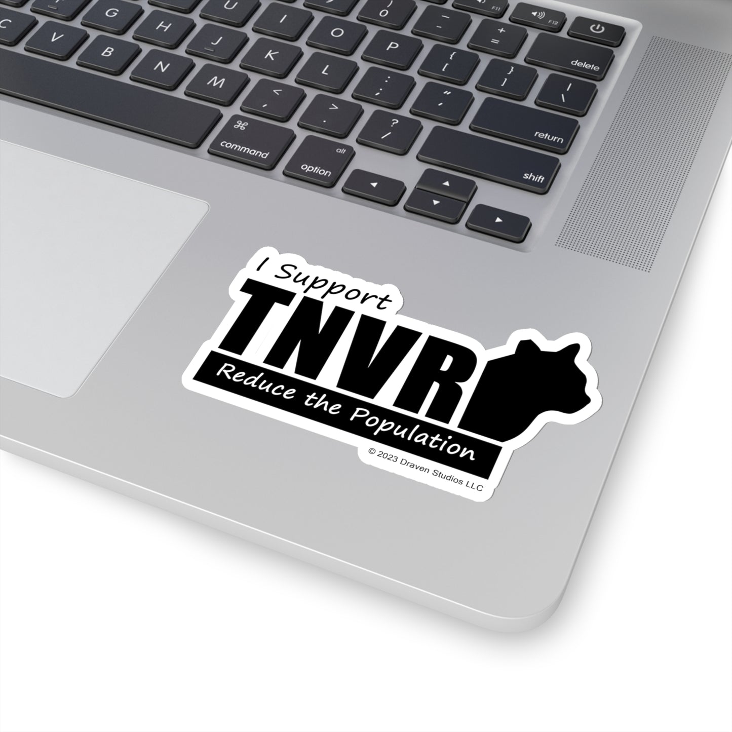 I support TNVR Kiss-Cut Stickers