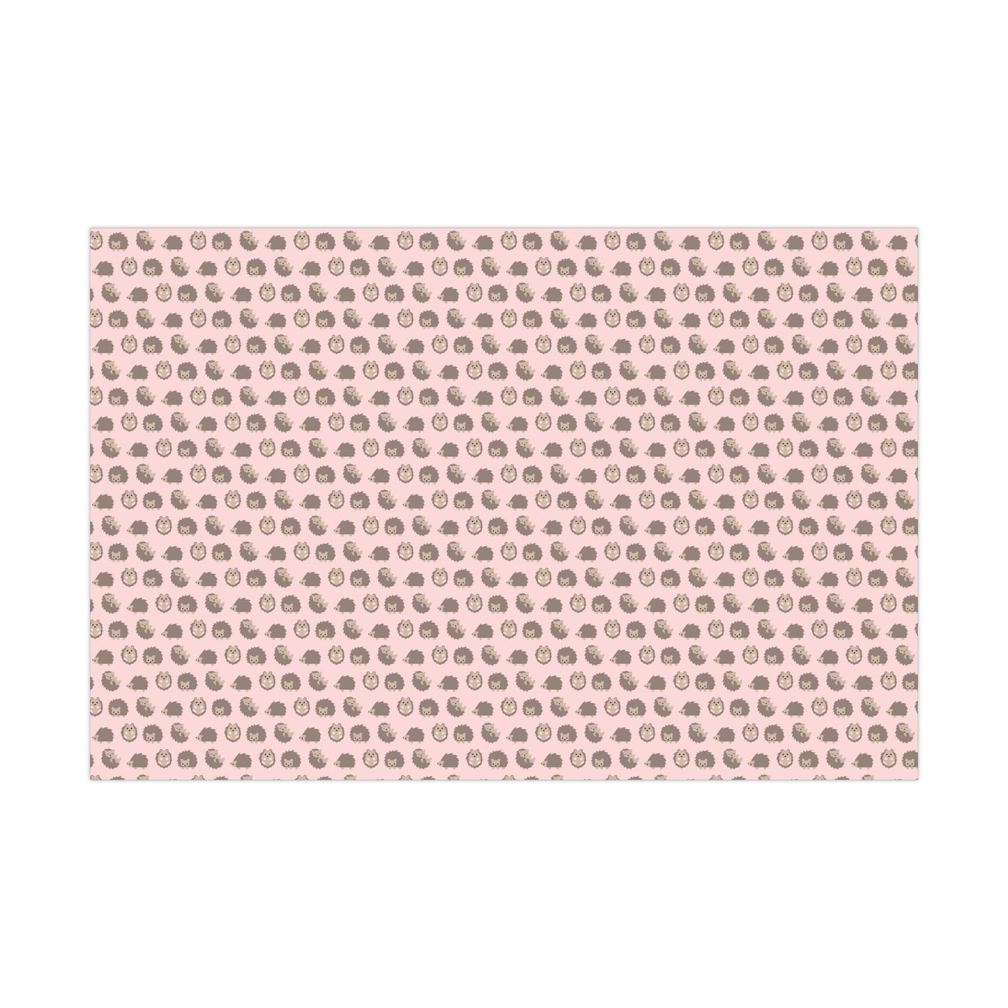 Hedge Hog Baby Shower Gift Wrap Papers