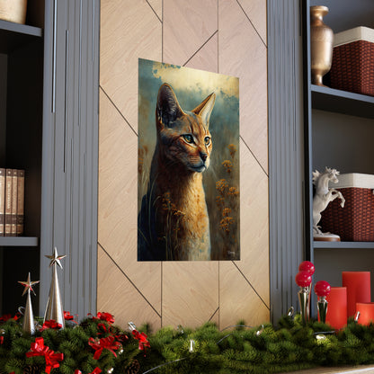 Chausie Cat Premium Matte Vertical Posters