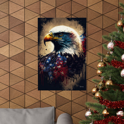 American Bald Eagle Premium Matte Vertical Posters