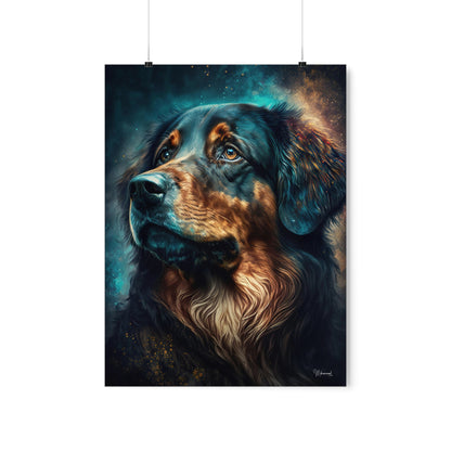 Hovawart Hund Dog Premium Matte Vertical Posters