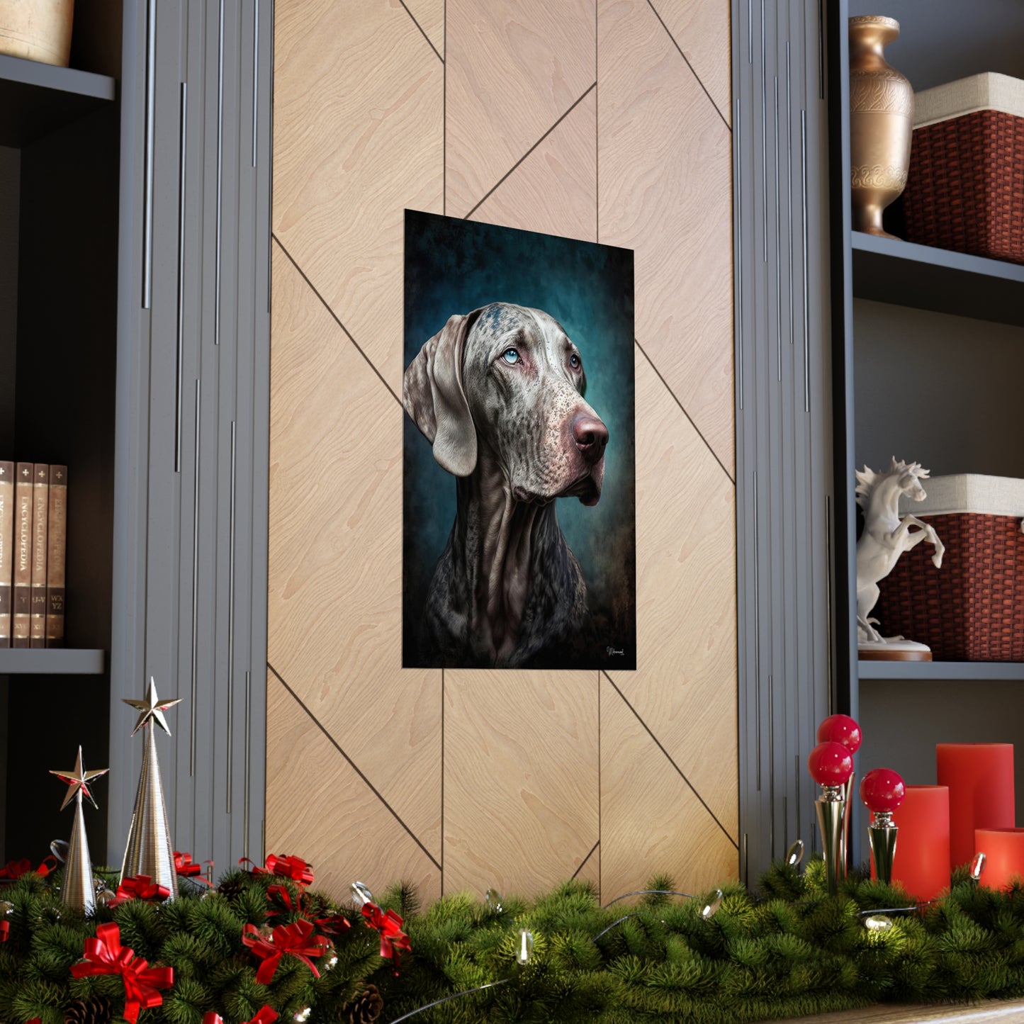 Weimaraner Dog Premium Matte Vertical Posters